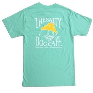 Salty Dog Cafe Mint Green T BRAND NEW